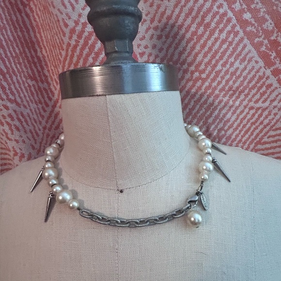 Joomi Lim Pearl Spike Necklace - Picture 6 of 6